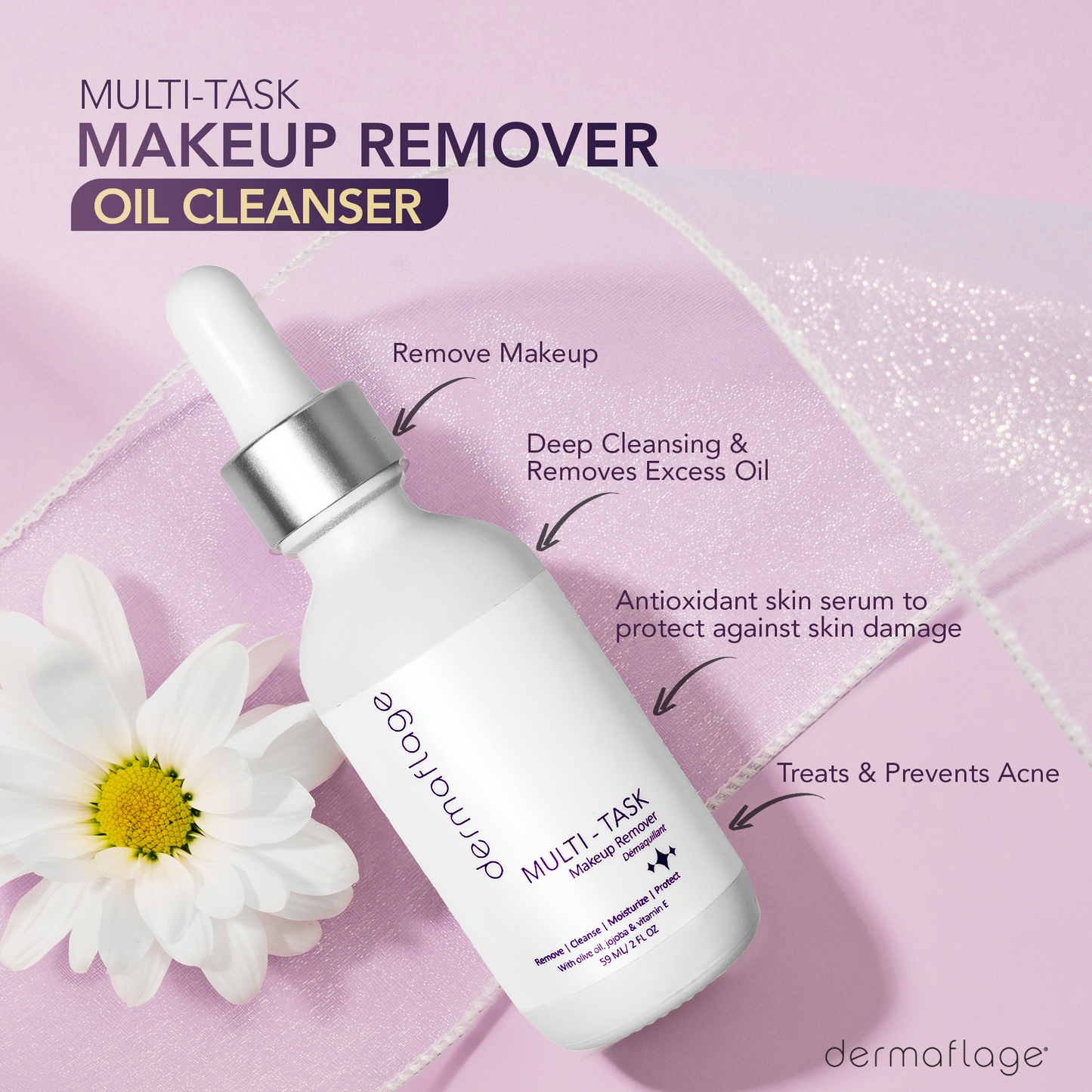 Multi-Task Makeup Remover and Cleanser - Skin Care